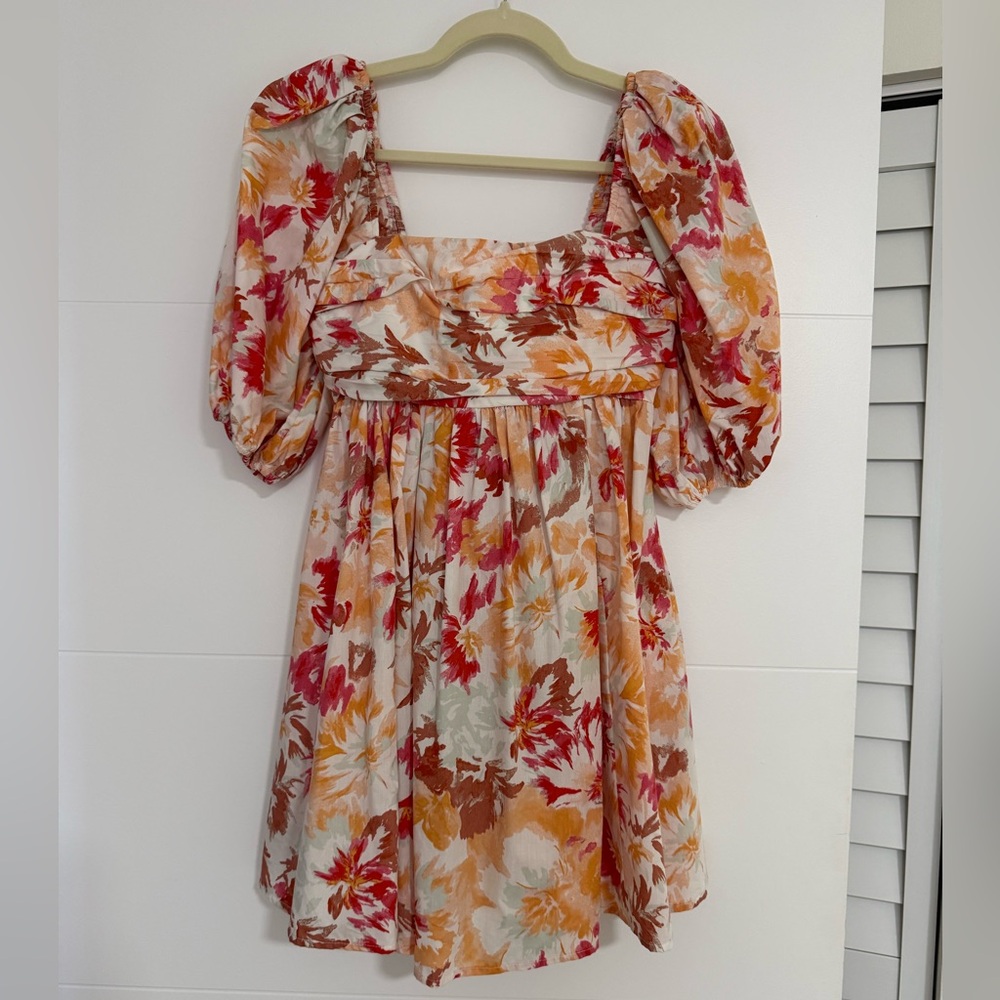 Abercrombie & Fitch Multicolor Floral Dress